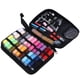 thumbnail image 1 of Kit de costura de 98 piezas, minikit de costura portátil multifuncional para viajes en casa., 1 of 7