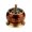 B, variant on WINDLAND Chinese Pure Copper Incense Burners Incense Holders Supplies for Dormitory Room Bedroom Tabletop Decorations