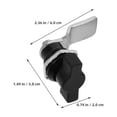 thumbnail image 5 of ETHZZLE 4Pcs Easy Operate T Handle Cabinet Locks with Cam Latch for Toolboxes Display Cabinets, 5 of 7