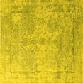 thumbnail image 1 of Ahgly Company Indoor Square Oriental Yellow Industrial Area Rugs, 5' Square, 1 of 4