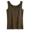 thumbnail image 5 of SMihono Hauts pour Femmes Débardeur pour Femmes Doublure en Coton pour Femmes Débardeur à Col Rond Hauts avec un Beau Dos Débardeurs pour Femmes Hauts d'Été pour Femmes, 5 of 5