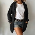 thumbnail image 2 of Wenini Women's Hooded Cable Knit Cardigan Sweater with Pockets 2026 Fall Trendy Coat Jacket, 2 of 5