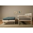 thumbnail image 3 of Kodiak Furniture Boho Wood Daybed and Pop Up Bed in White with Linen Mattress, 3 of 6