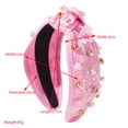 thumbnail image 3 of CYSFASHION Head Bands for Women's Hair Non Slip Headbands Fitness Hairband Soft Hair Accessories Purple, 3 of 9