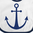 thumbnail image 4 of Inktastic Anchor Nautical Boys or Girls Baby Bib, 4 of 4