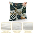 thumbnail image 4 of PHYHOO Boho Floral Pillow Covers , Flower Spring Throw Pillows Rustic Vintage Decorative Summer Palm Leaves Pillowcase Linen Bohemian Outdoor Cushion Case for Home Decor, 4 of 5