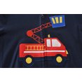 thumbnail image 4 of FEDPOP Toddler Boys Zip-Up Hoodies Fire Truck Sweatshirts Jacket Long Sleeve Hooded Shirts 5T, 4 of 7