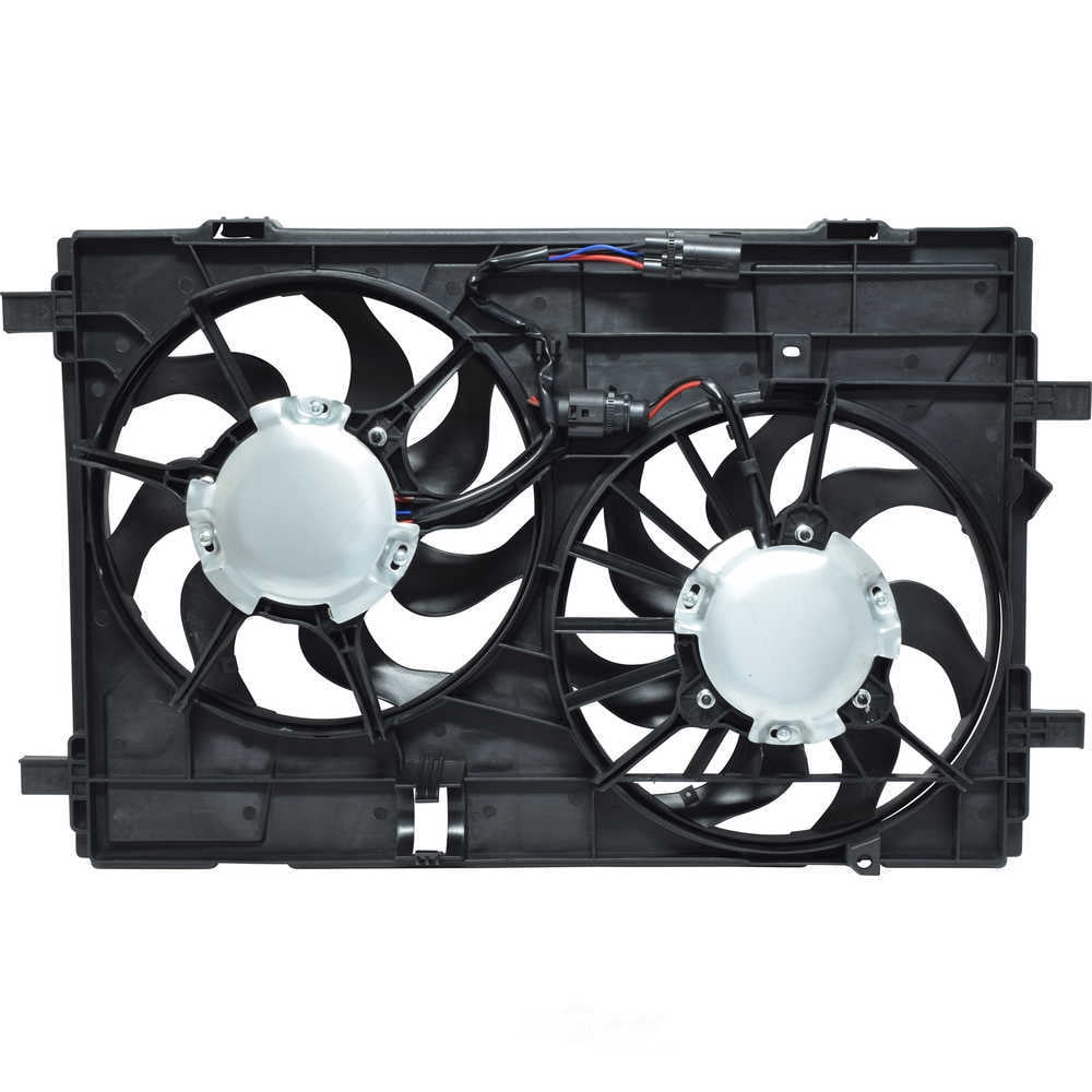 Dual Radiator and Condenser Fan Assembly -- Radiator-Condenser Fan Assy
