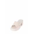 thumbnail image 4 of Jeffrey Campbell Bubblegum Platform Jelly Cross Band Slide Sandals Cream (11, Cream), 4 of 4