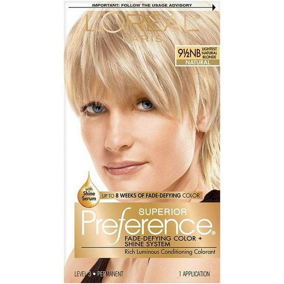 L'Oreal Excellence Creme, 9-1/2NB Lightest Natural Blonde, 1 Each, 3 Pack