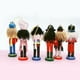 thumbnail image 3 of Paquete de 6 muñecos de Cascanueces de madera, figuras de soldados, decoraciones navideñas para el hogar, regalos de Navidad, 3 of 5