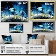 thumbnail image 5 of Designart "Blue Ant Minions" Animals Ant Picture Framed Wall Art Living Room, 5 of 5