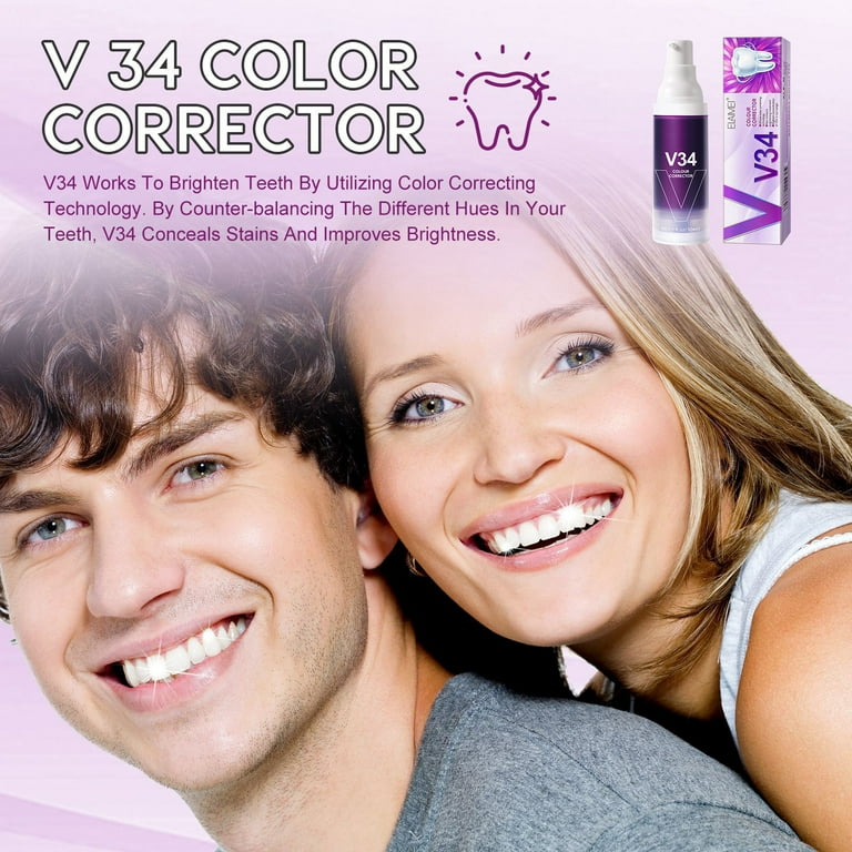 Anti Allergy Toothpaste, V34 Colourful Whitening, 48 OFF