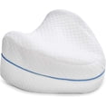thumbnail image 1 of Leg and Knee Foam Support Pillow - Soothing Pain Relief for Sciatica, Back, Hips, Knees, Joints, 1 of 4