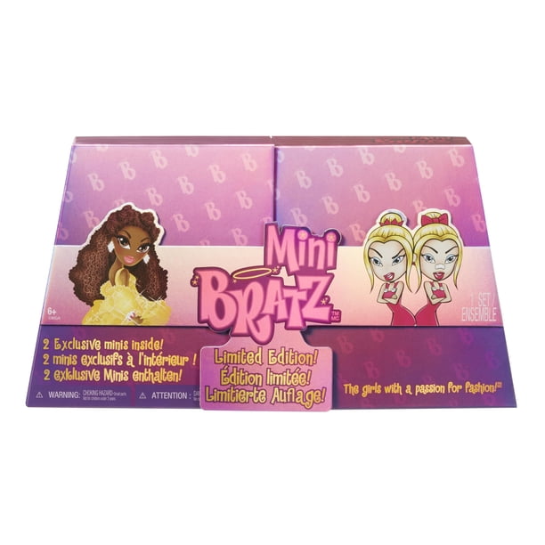 Mini Bratz MGA Miniverse Edición Limitada, paquete de 2 con pantalla