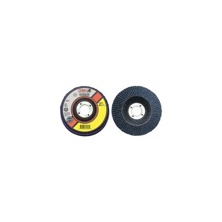 

CGW Abrasives 421-42345 4-1-2X7-8 Z3-80 T27 Xl100 Pct. Za Flap Disc - Pack of 10