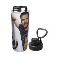 Chris Evans Sports Insulated Water Bottle Stainless Steel Portable Cup