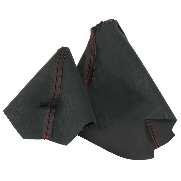 PU Leather Gear Shift Collar Parking Handbrake Gaiter Boot Cover LR006172 LR002758 For Land Rover Freelander 2 2008-2013