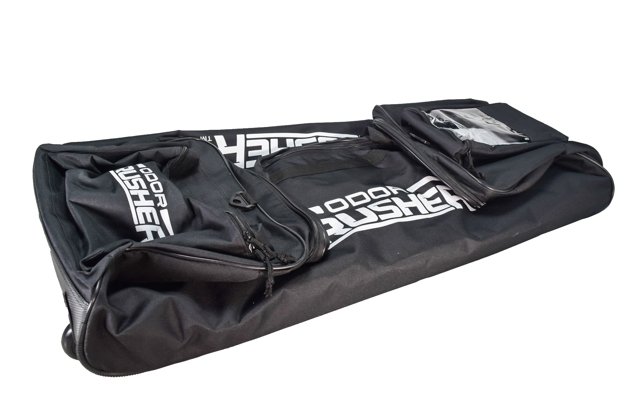 Odor Crusher Roller Duffle Bag (42") with Ozone Generator Eliminates Odors on Clothes, Shoes, Sports & Gym Equipment