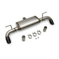 thumbnail image 2 of Flowmaster Exhaust System Kit 718154 FlowFX Axle-Back System; 409 Stainless Steel; With Muffler; 2-1/2 Inch Pipe Diameter; Single Exhaust With Dual Exit; Dual Out Rear Exit; With Hardware And Hangers, 2 of 8