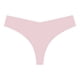 thumbnail image 1 of Zhuge Ropa interior sin costuras para mujer, bragas sexys de encaje estilo hipster, tanga, bragas, ropa interior para mujer, 3 piezas (polvo coral, L), 1 of 2