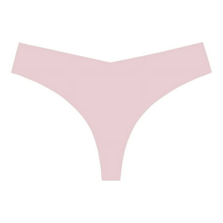 ERDOUY Womens Seamless Underwears Panties Sexy Lace Hipster Bikini Thong Briefs Panty Underwear for Women 3pcs(Coral Powder L)