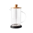 thumbnail image 2 of Vaso francesa Cafetera Vasos de café Émbolo Leche Tetera Jarra Cafetera Filtro de café Ol para el hogar 600 ml Macarena Hervidor de prensa francés, 2 of 8