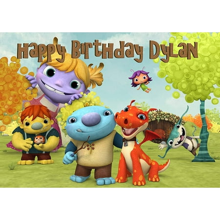 WallyKazam! Edible Cake Image Topper Personalized Picture 1/4 Sheet (8"x10.5")