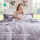 thumbnail image 3 of Juego de Edredón Bedsure King Size Lavanda 7 Piezas para Todas las Estaciones, 3 of 9
