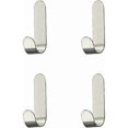 thumbnail image 1 of UrbanMingle Pieces Stainless Steel Adhesive Hooks, Self Adhesive Hooks, for, 1 of 5