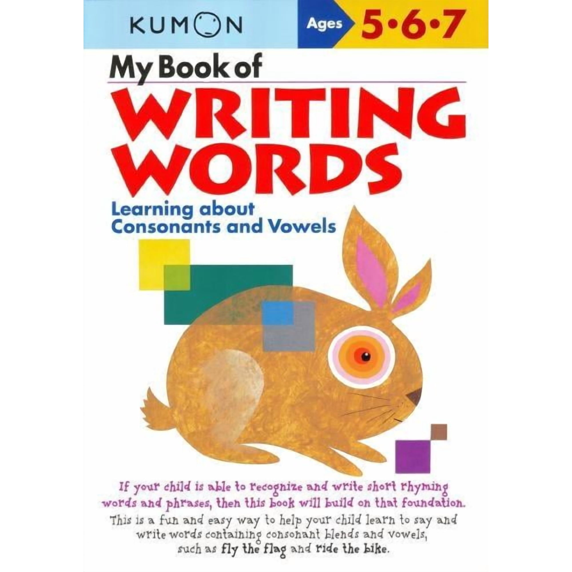 MY BOOK OF WRITING WORDS: LEARNING ABOUT CONSONAN