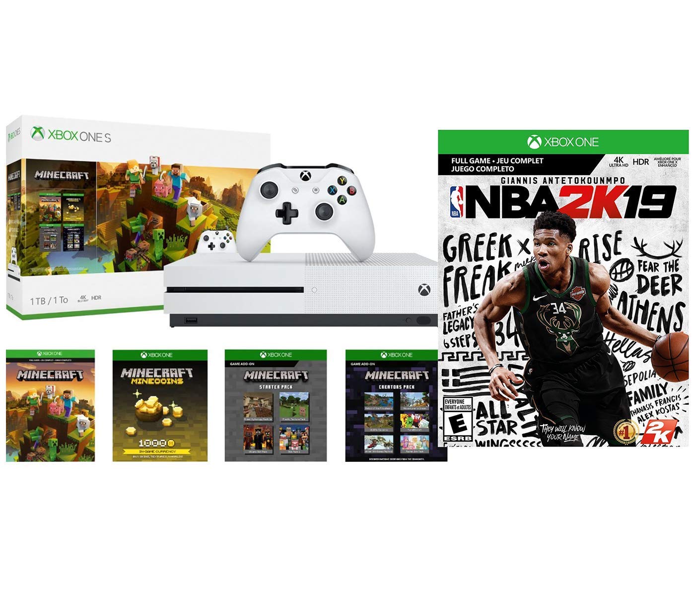 xbox one s minecraft creators bundle