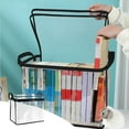 thumbnail image 3 of AMERTEERFoldable Comic Storage Box with Carry Handles and Transparent Window - Water-Resistant  Multipurpose Organization for DVDs  Books  and More, 3 of 6