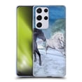thumbnail image 1 of Head Case Designs Officially Licensed Simone Gatterwe Horses Freedom In The Snow Soft Gel Case Compatible with Samsung Galaxy S21 Ultra 5G, 1 of 7