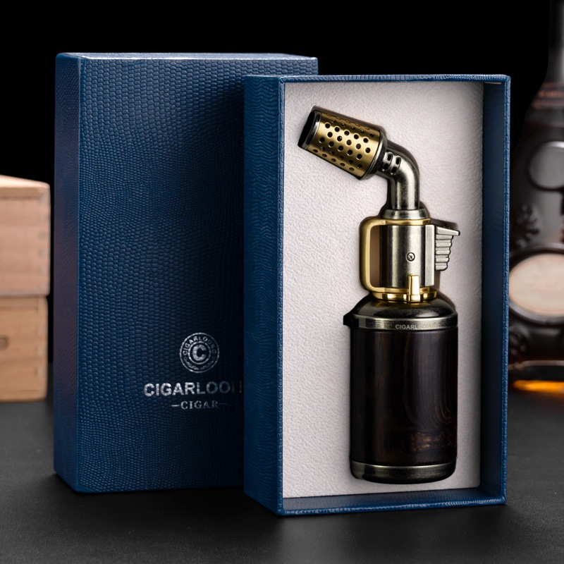Direct Cigar Lighter Spray Gun Portable Gift Box Gift High Temperature Inflatable