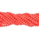 thumbnail image 2 of Una Hebra de Naranja Naturales de 15 Pulgadas para Joyas Sueltas Accesorios de Bricolaje Hechos 5mm Fernando Cuentas de Coral, 2 of 5