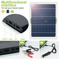 thumbnail image 4 of MesaSe Portable Solar Panel Kit 12V Waterproof Solar Trickle Heavy-Duty Car Maintainer with 4 Suction Cups for Car Boat Automotive RV, 4 of 11