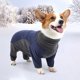 thumbnail image 5 of Chaqueta de lana para perros Abrigo de invierno cálido Jersey de cuello alto para pequeños, 5 of 8