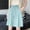 *Sky Blue, variant on ClodeEU Women's Ice Silk Quick Dry Wide Leg Knee Length Shorts with Side Pockets,Drawstring Elastic Waist Casual Summer Bermuda Pants Khaki,Womens Plus M