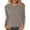 A68 Khaki, variant on Xdegoge 3/4 Sleeve Tops for Women Crew Neck Ribbed Knit Sweater Fashion Pullover Shirts Cozy Fall Winter Clothes