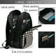 thumbnail image 4 of Balery Black Plaid Heart Mochila con carga USB para hombre y mujer - Mochila impermeable y antirrobo para laptop con puerto USB para viajes, trabajo, 4 of 7