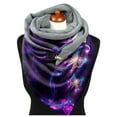 thumbnail image 6 of Women's Scarf Warm Windproof Fashion Printed Double Layer Buckle Winter Wrap Scarf Neck Warm, 6 of 6