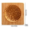thumbnail image 4 of HHGBAD Wooden Gingerbread Cookie Cutter, Christmas Carved Model Molds, Easy to Clean, Ideal for Baking Gingerbread Cookies, Perfect for Holiday Treats and Gifts, 4 of 5