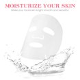 thumbnail image 4 of EeaseMX 100 mascarillas faciales desechables de tela no tejida, precortadas para el cuidado de la piel., 4 of 8