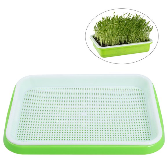 FESTFENDS 1Set Sprouting Device Rectangular Shape for Home Gardening Farm Planting Ventilation Prevent Root Rotting