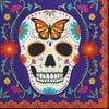 FESTIVE DAY OF THE DEAD LUNCH NAPKINS (40)