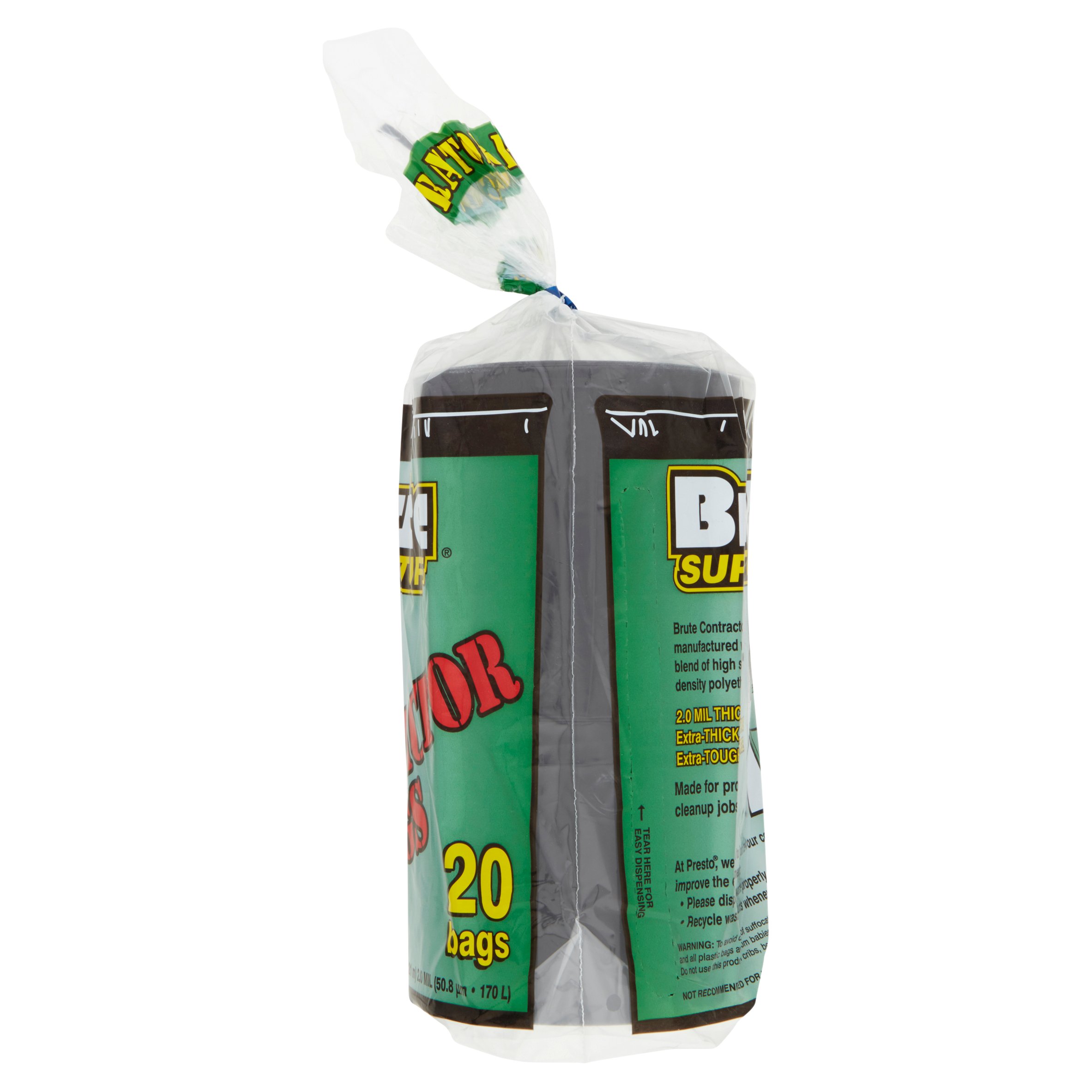 4 PACKSBrute Super Tuff 45gal Contractor Bags, 20 count 11217000295 eBay