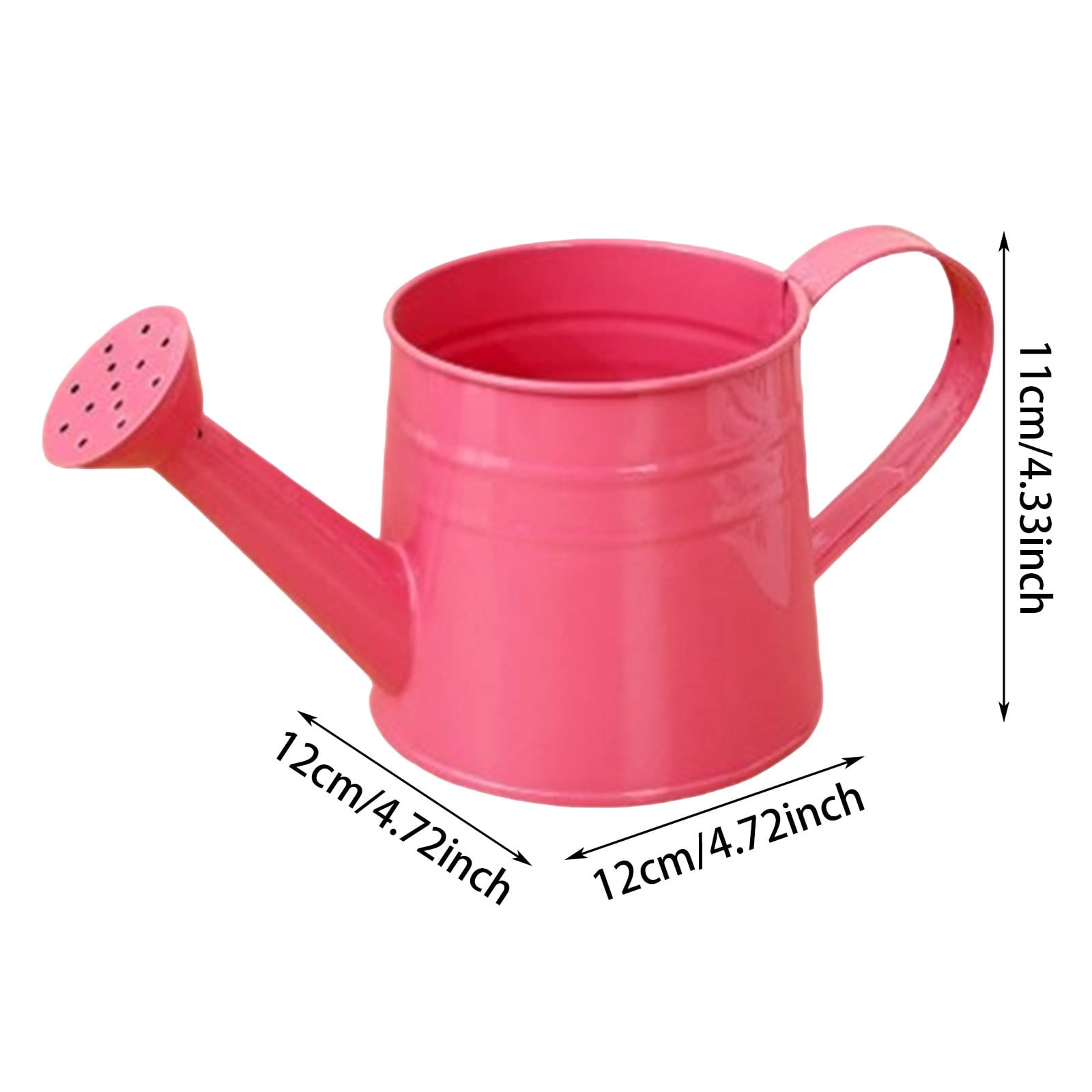 Metal Watering Can for Garden and Indoor Plants, Sprinkling Can for Outdoor Flowers Lawn, Gardening Tool Accessories for Watering, Rust Resistant