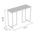 thumbnail image 2 of Safdie & Co. Console Table 39L Marble Gold Metal, 2 of 4
