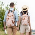 thumbnail image 6 of Lsque Star Cute Dog Pattern Canvas Daypack, Durable Backpack, High-quality Versatile Backpack,Vintage Compact Backpack-Medium, 6 of 6
